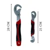 Çok Fonksiyonlu Ergonomik  Ayarlanabilir Büyük Küçük Akıllı Pense Anahtar 2li Set