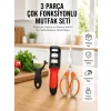 Çok Fonksiyonlu Mutfak Makas Seti –Pratik Mutfak Yardımcısı Yeni Nesil