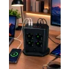 Çoklu Priz 8 Çıkışlı 4 USB 2 Type-C Anahtarlı Dikey Priz Kulesi