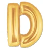 D Harf Folyo Balon Altın Renk  40 inç (5047)