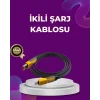Dayanıklı 4’ü 1 Arada Çok Fonksiyonlu Hızlı Şarj Veri Kablosu