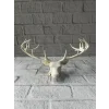 Dekoratif Geyik Başı Heykel 25 cm Modern Minimal Tasarım