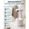 Dekoratif Hava Nemlendirici 800 ml Sessiz Aroma Difüzör Anti Yerçekimi Su Efektli