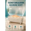 Dekoratif Hava Nemlendirici ve Aromaterapi Difüzörü 280 ML Yağmur Efektli Renkli LED Işıklı