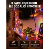 Dekoratif Peri Led 5 m 50 Ampullü Şeffaf Kablo Aydınlatma Yeni Nesil