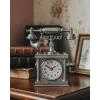 Dekoratif Retro Telefon Masa Saati Çalar Saat Özellikli