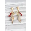 Deniz Kabuğu Model Deniz Temalı Kadın Küpe