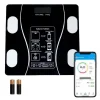 Dijital Baskül Yağ Ölçer Fonksiyonlu Akıllı Baskül Bluetooth Bağlantılı Tartı (5047)