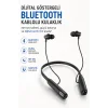 Dijital Batarya Göstergeli Bluetooth Özellikli Boyun Askılı Kulaklık