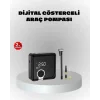 Dijital Ekranlı Şarjlı Hava Kompresörü 150 PSI Güçlü Motorlu