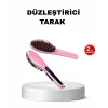 Dijital Ekranlı Seramik Saç Düzleştirici Tarak – 5 Kademeli Isı Ayarı, İyon Kontrollü