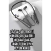 Dijital Göstergeli Kulak İçi Kablosuz Bluetooth Kulaklık Boyun Bantlı