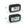 Dijital Masa Saati Termometreli Takvim Çalar Saat Led Ekran Pilli