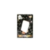 DİKDÖRTGEN - BAKIR 15X11.5CM MAKYAJ AYNASI ÇİFT TARAFLI KATLANIR AYAKLI (5047)