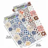 DİKDÖRTGEN DESENLİ 70 X 34 CM SU EMİCİ - SİHİRLİ KAYDIRMAZ BANYO - KÜVET PASPAS (5047)