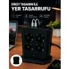 Dikey Priz Kulesi 8 AC Priz 4 USB 2 Type-C Çocuk Korumalı Güç Dağıtıcı