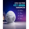 Dinozor Yumurtası Tasarımlı Gece Lambası – Müzik ve Işık Senkronizasyonlu