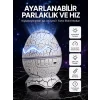 Dinozor Yumurtası Tasarımlı Projektörlü Gece Lambası