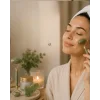 Doğal Jade Stone Yüz Masaj Seti Cilt Bakım ve Rahatlatıcı Bakım