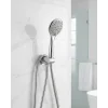 Duş Başlığı Seti Spiral Hortum Hareketli El Duşu Tutacağı Kirece Dayanıklı Tasarım