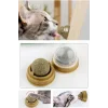 Duvara Yapışan Dönen Kedi Nanesi Cat Oyun Topu Doğal Kedi Oyuncağı