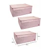 Düzenleyici Kutu Organizer Cırtlı Saklama Hurç Maxi Boy 30cm X 40cm X 50cm (5 Adet)