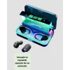 E10 Powerbank Şarjlı Bluetooth 5.1 Kulaklık Spor ve Oyun İçin