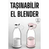 El Blender Taşınabilir Meyve Blender Şarj Edilebilir Taşınabilir Blender Elektrikli
