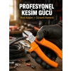 Elektrik ve Teknik Çalışmalar İçin Profesyonel Dövme Çelik Yan Keski