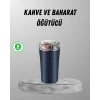 Elektrikli Kahve ve Baharat Öğütücü – Güçlü Motor, Paslanmaz Çelik Gövde, Kolay Temizlik