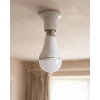 Enerji Tasarruflu Şarjlı Ampul 35W Soğuk Beyaz E27 Duy Yüksek Performans