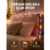 Enerji Tasarruflu Şeffaf Kablo 5 m 50 LED Dekor Işık Yeni Nesil
