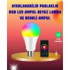 Enerji Verimli Akıllı LED Ampul, Uzaktan Kontrol Özellikli