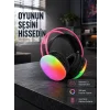 Ergonomik RGB Bluetooth Kulaklık 3D Ses Yeni Nesil