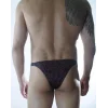 Erkek Daire Desenli Brazillian Slip
