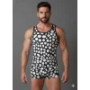 Erkek Desenli Tank Top Boxer Takımı