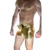 Erkek Gold Lame Short