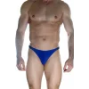 Erkek Mavi Arkası Büzgülü Brazillian Slip