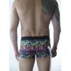 Erkek Renkli Desenli Boxer