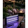 Ev Balkon Mutfak İçin Elektrikli Sinek Savar 10W UV Işıklı Lamba
