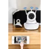 Ev Kamerası Wifi Kamerası Video Kayıt Çift Yönlü Hareket Sensörü Bebek