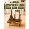 Ev, Ofis ve Kafeler İçin Retro Ahşap Kum Saati Dekorasyonu