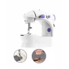 Ev Tipi Mini Dikiş Makinesi Ayarlanabilir Hız ve Işıklı