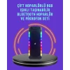 Ev ve Dış Mekan Kullanımına Uygun RGB Işıklı Hoparlör