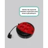 Ev ve Ofis İçin 5 Metre Kablolu 4 Priz Makarası