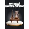 Eyfel Kuleli Kum Saati Dekoratif Hediyelik Eşya Retro Eyfel Kulesi