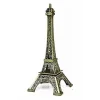 Eyfel Kulesi Tasarımlı Kum Saati Kristalleştirilmiş Kum Saati Dekoratif Ahşap Görünümlü