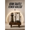 Eyfel Kulesi ve Deniz Feneri Dekoratif Masa Biblosu Hediyelik