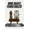 Eyfel Kulesi ve Deniz Feneri Dekoratif Masa Biblosu Hediyelik