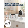 Gece Görüşlü Bebek Kamerası Ninni ve Alarm Özellikli Yeni Nesil